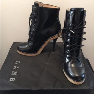 L.A.M.B.
Black Nichol Boots/Booties